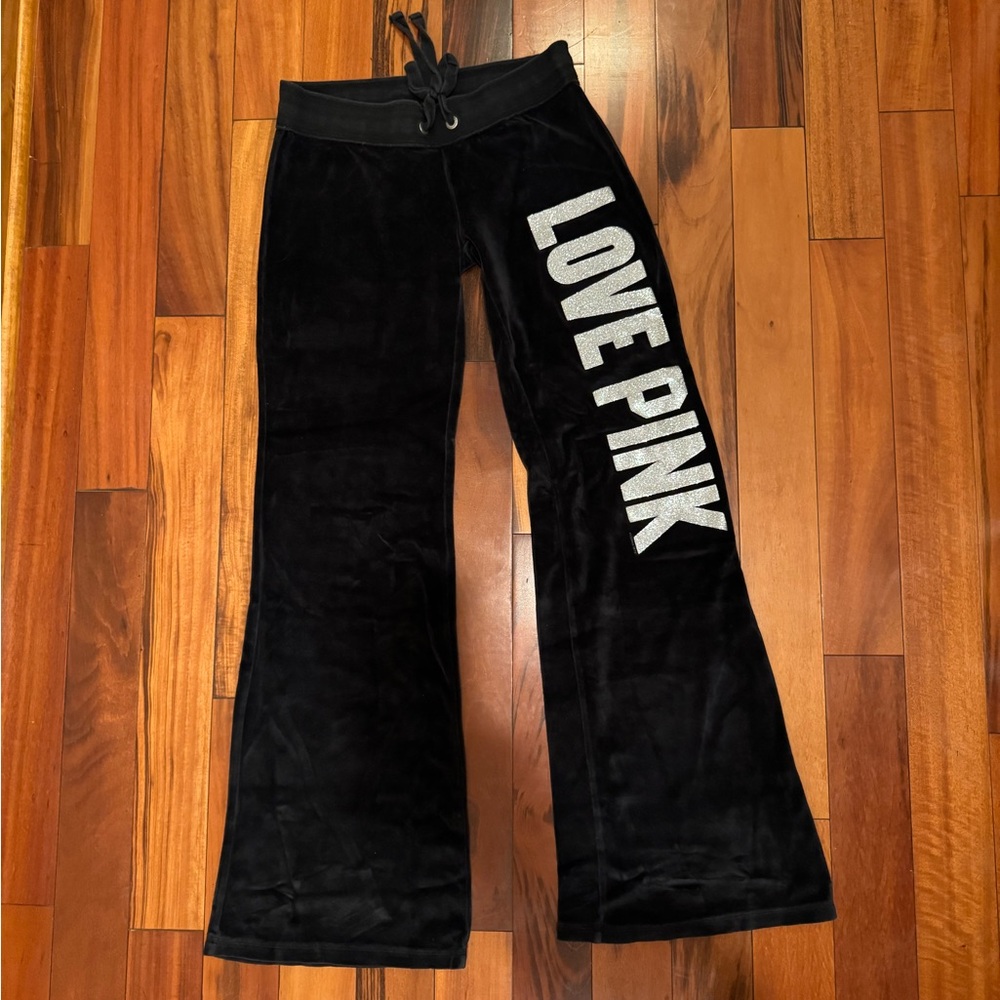 Y2K Victoria's Secret PINK Velour Sweatpants